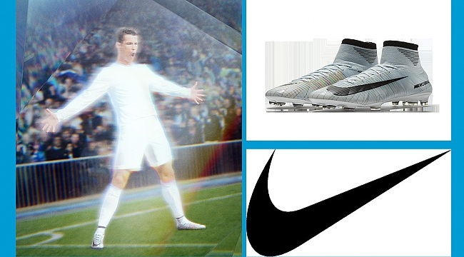 Nike, Ronaldo'nun başarısını 'Cut to Brilliance' kramponları ile kutluyor.