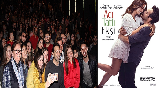 "Acı Tatlı Ekşi" filminin özel gösterimi Ankara'da yapıldı