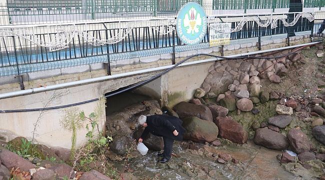 Kimyasalları dereye bırakan firma ya da firmalar tespit edilecek!..