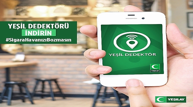 Yeşilay, Yeşil Dedektör ile pasif içiciliği önlüyor