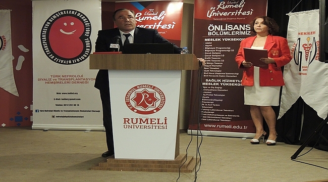 İstanbul Rumeli Üniversitesi'nde '1. Hemodiyaliz Sempozyumu' yapıldı