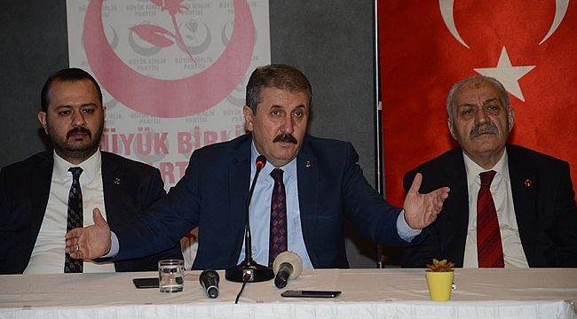 BBP Lideri Destici: Siyasi Partiler Yasası kökten değişmeli