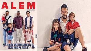 Beşiktaşlı futbolcular Alem Dergisi için objektif karşısına geçti