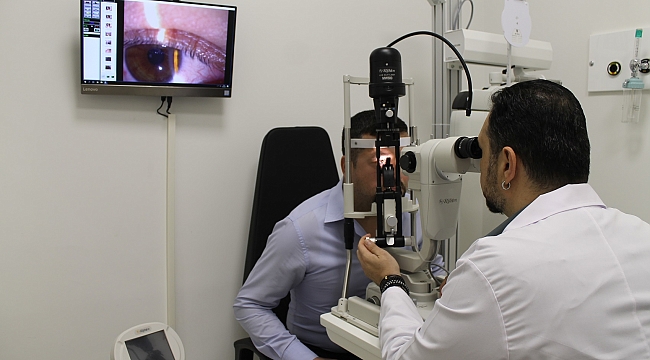 Optik Teknisyeni Can Hastanesi'nde Göz Sağlığına Kavuştu