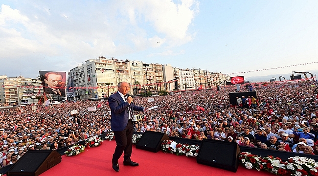 İzmir'de "Muharrem İnce" Kasırgası!