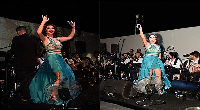 Ebru Yaşar'dan göz kamaştıran performans