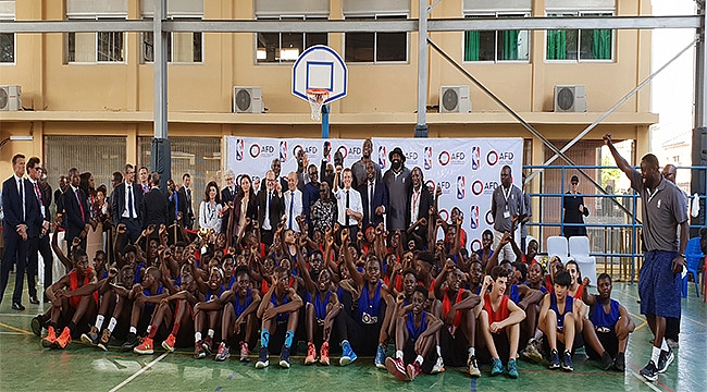 NBA ve Fransız Kalkınma Ajansı Afrikalı gençlerin gelişimi için iş birliği yapacak
