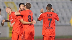 Beşiktaş Sırbistan'dan avantajla dönüyor