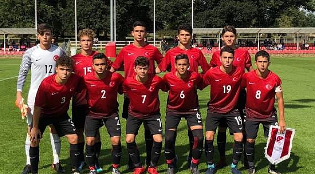  U16 Milli Takımı, İngiltere'ye 2-1 yenildi