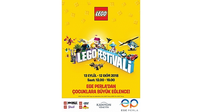 Ege Perla'da Lego® Festivali Başlıyor