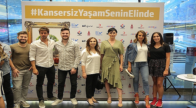 'Kansersiz Yaşam Senin Elinde' Projesi İçin Ünlüler Güçlerini Birleştirdi