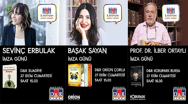 D&R Kitap Fuarı Tüm Hızıyla Devam Ediyor!