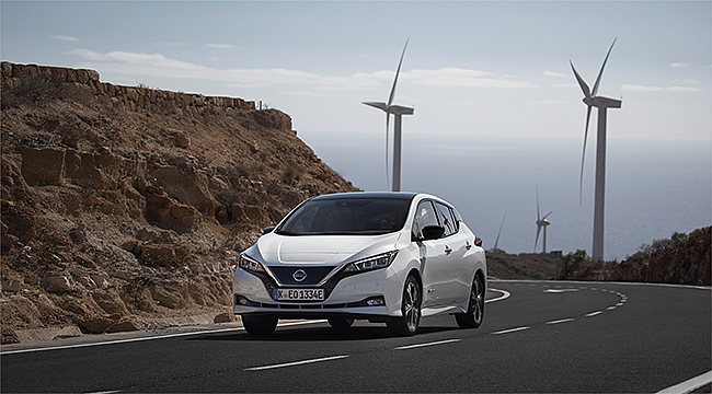 NISSAN LEAF elektrikli aracın lideri