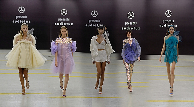 Sudi Etuz, Mercedes-Benz desteği ile Mercedes-Benz Fashion Week Tbilisi'deydi