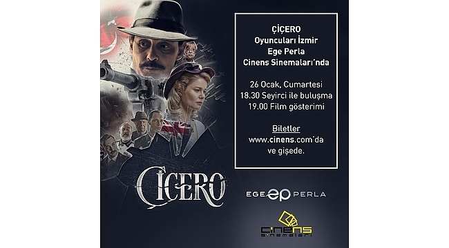 "ÇİÇERO" Filminin oyuncuları Ege Perla'da
