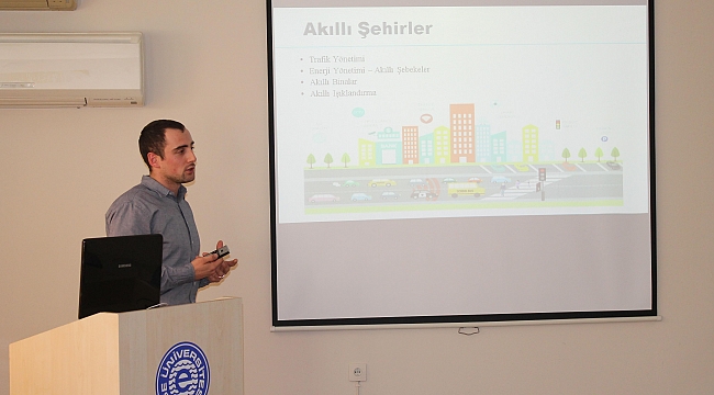 EÜ'de "Nesnelerin İnterneti ve Çevre İçin Sunduğu Çözümler" semineri