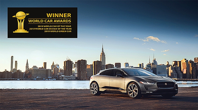 Jaguar I-PACE Dünyada Yılın Otomobili Ödülünü Kazandı
