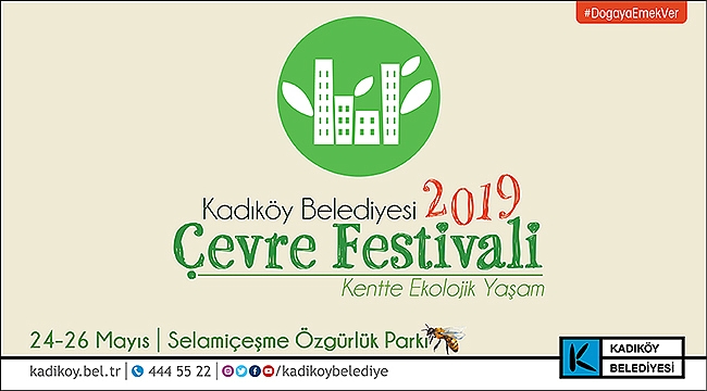 3. Kadıköy Çevre Festivali başlıyor