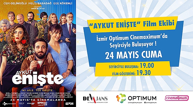 Aykut Enişte'nin İzmir Galası Optimum'da
