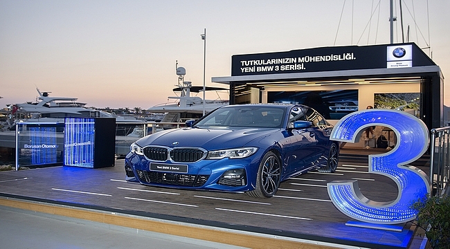 Yeni BMW 3 Serisi Bodrum Yalıkavak Marina'da Otomobilseverlerle Buluşuyor
