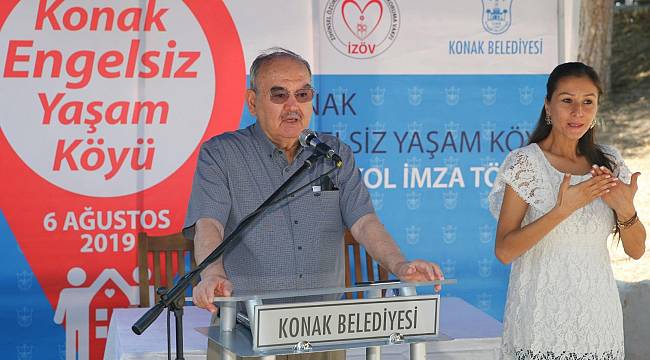 'Engelsiz Yaşam Köyü' projesi adım adım gerçeğe dönüşüyor - İzmir Haberleri