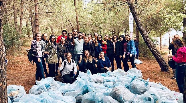 ​Aydos Ormanı'nı Okan öğrencileri temizledi​