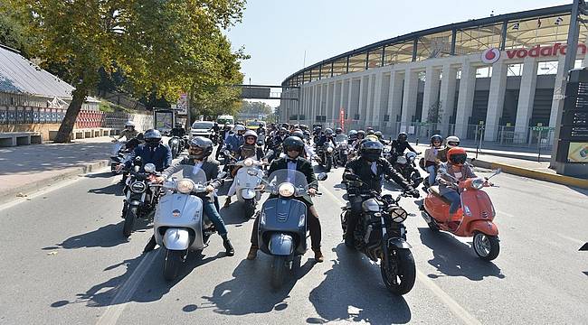 Centilmen motosikletçiler 'Yapı Kredi bomontiada'da bir araya geldi