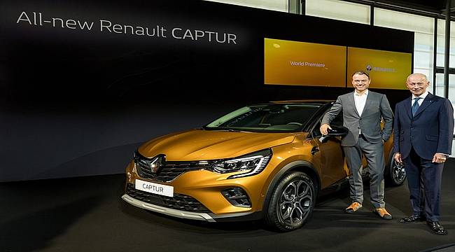 Yeni Renault Captur Frankfurt Otomobil Fuarı'nda tanıtılıyor