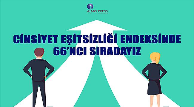 Türkiye, Cinsiyet Eşitsizliği Endeksinde 66. Sırada