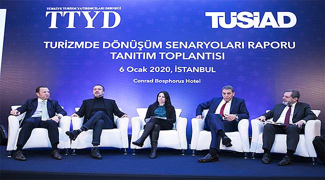 "Turizmde Dönüşüm Senaryoları Raporu" açıklandı