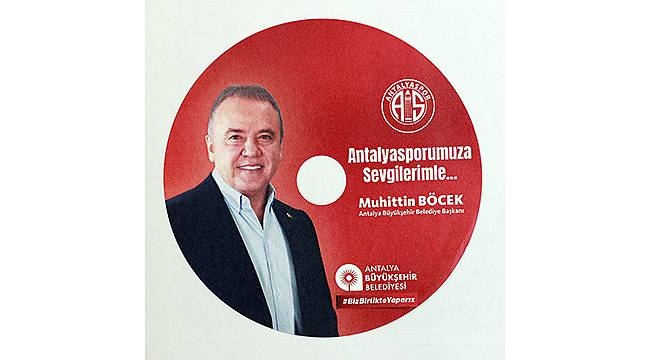  Başkan Böcek'ten Antalyaspor ve taraftarına anlamlı marş