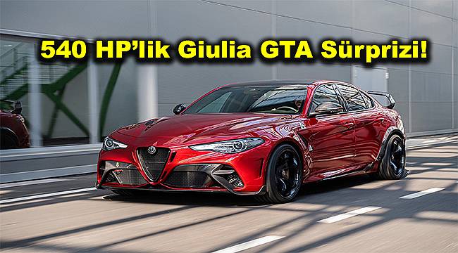 Alfa Romeo Giulia GTA Efsanesi Geri Döndü!