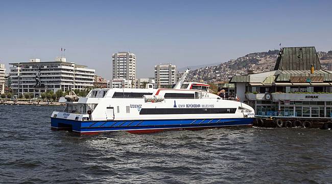 İzmir'de gemi seferleri artıyor