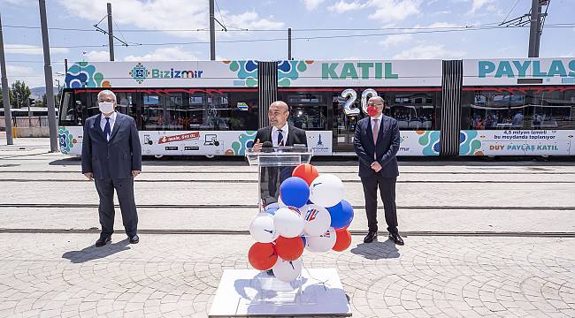 İzmir Metrosu 20 yılı geride bıraktı