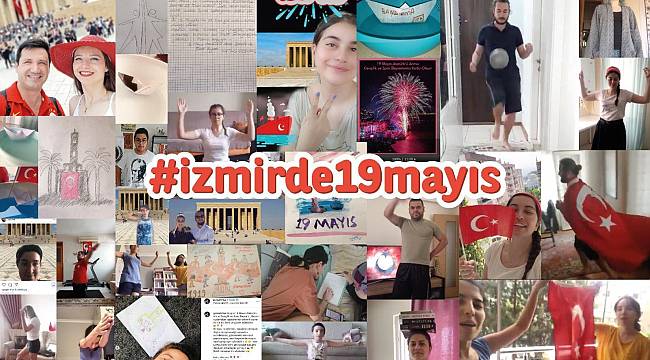 İzmir'in 19 Mayıs coşkusu Türkiye sınırlarını aştı