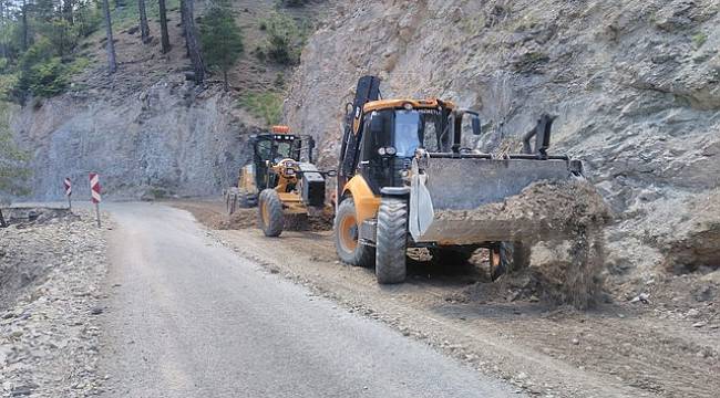 Alanya kırsalında yoğun çalışma