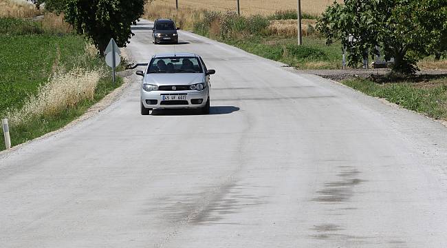 Bağyolu-Gülbahçe-Üçpınar Arası Beton Yola Kavuşuyor