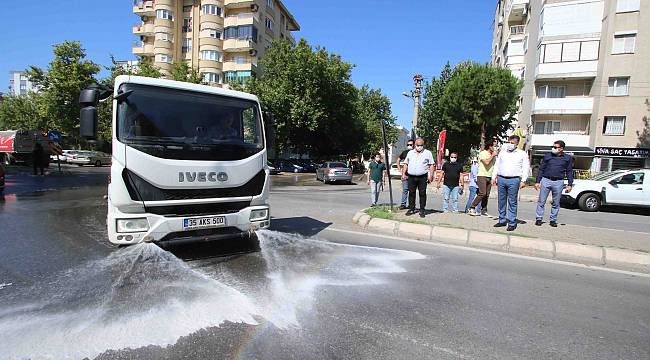 Bayraklı Belediyesi ilçe genelinde temizlik seferberliği başlattı