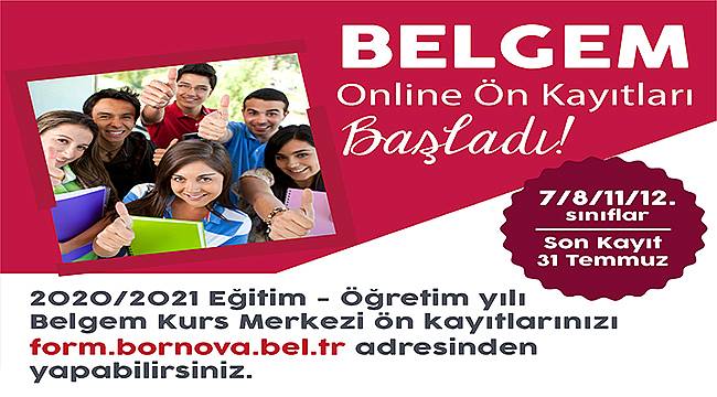 BELGEM'de kayıtlar internet üzerinden