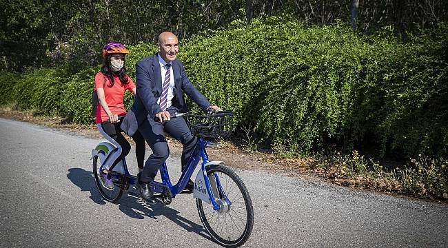 Dünya Bisiklet Günü'nde tandem bisiklet müjdesi