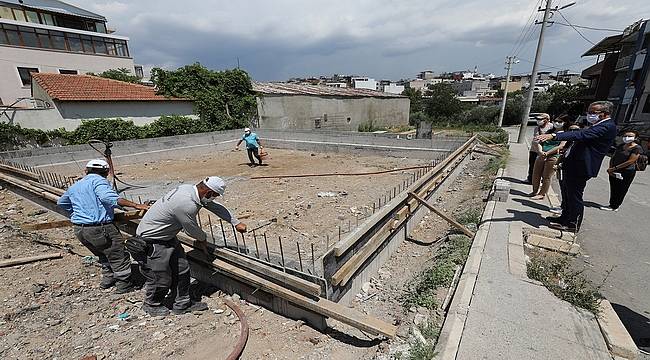 Gaziemir'in taziye evleri, hizmete girmek için gün sayıyor