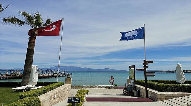 İzmir'de mavi bayraklı plajların sayısı arttı