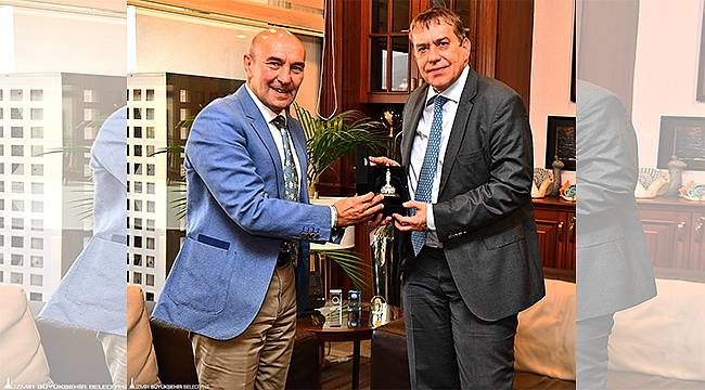 Slovenya Ankara Büyükelçisi'nden Başkan Soyer'e ziyaret