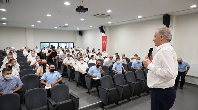 Başkan Zolan, otobüs şoförleri ile bir araya geldi 