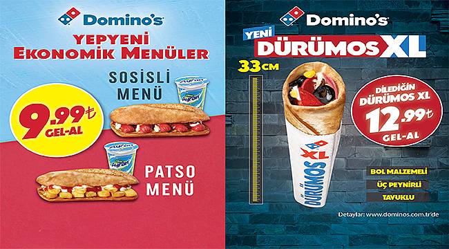 "Domino's Sofrası" yepyeni lezzetlerle genişliyor 