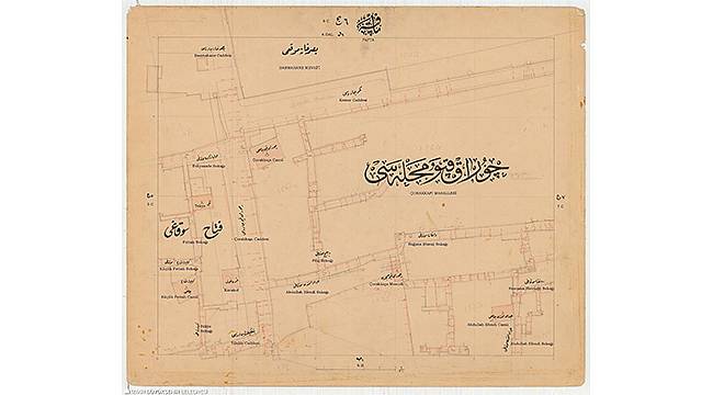 Eski İzmir'e ışık tutan harita dijital arşivde 