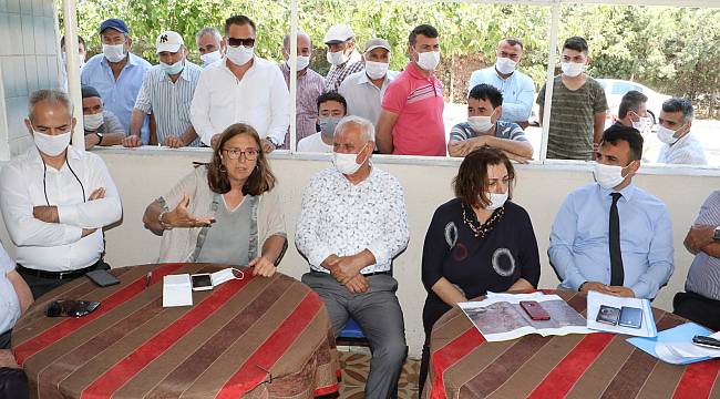 Genel Müdür Başaran, Soma Cenkyeri Mahallesini Ziyaret Etti