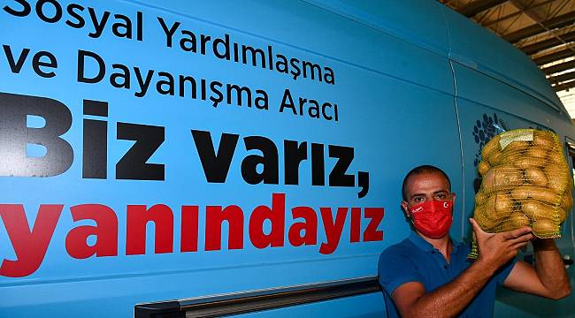 İzmir Büyükşehir Belediyesi üreticiyi desteklemeye devam ediyor 