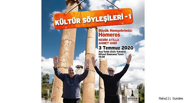 İzmir'de ''Kültür Söyleşileri'' başlıyor 