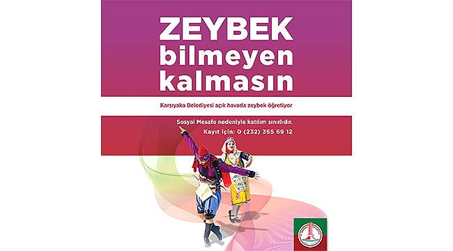 Karşıyaka'da zeybek bilmeyen kalmayacak